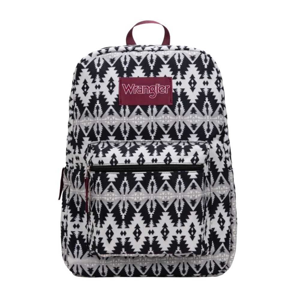 Wrangler Aztec Print Black Backpack - Picture 4 of 4